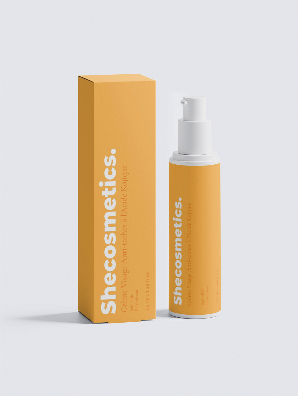 Crème Visage Anti-Taches à l'Acide Kojique